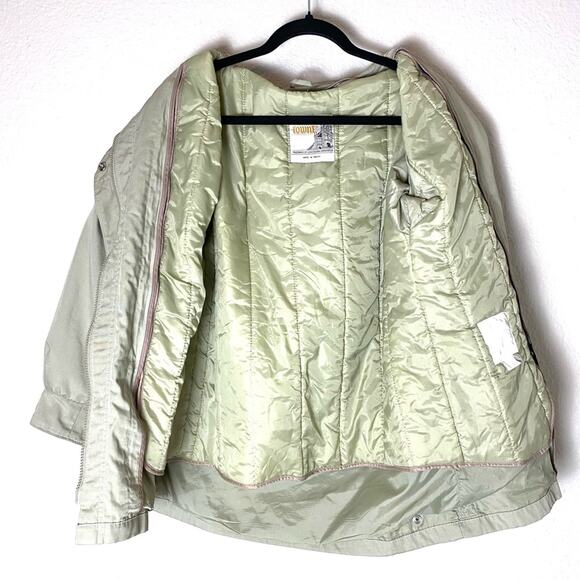 Vintage Towne by London Fog Bomber Jacket Size Small Petite Short - Picture 5 of 9